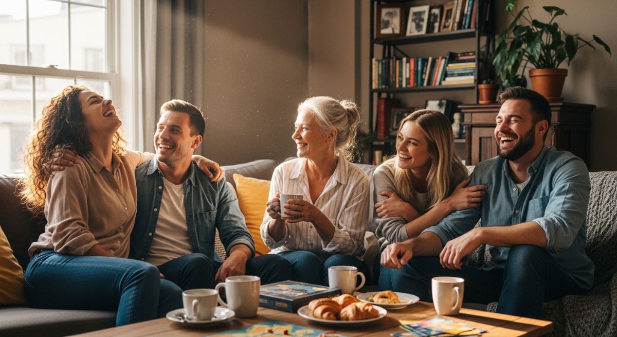 A plant growing through stone to symbolize breaking a cycle.