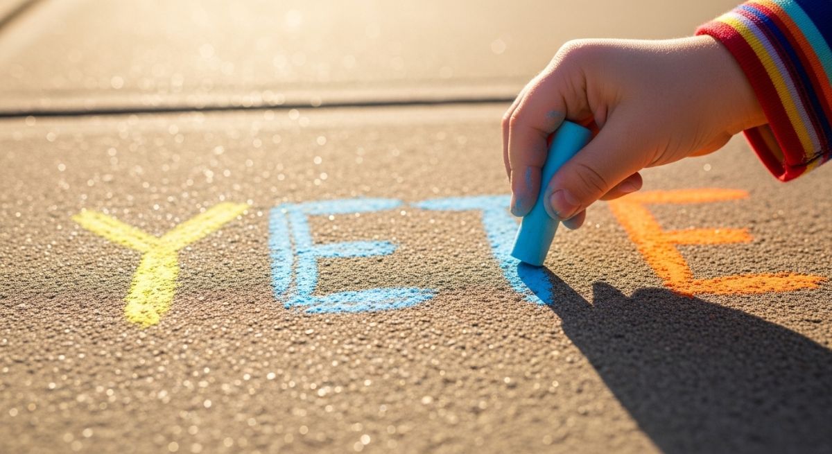 Parent modeling calm problem solving for a child.