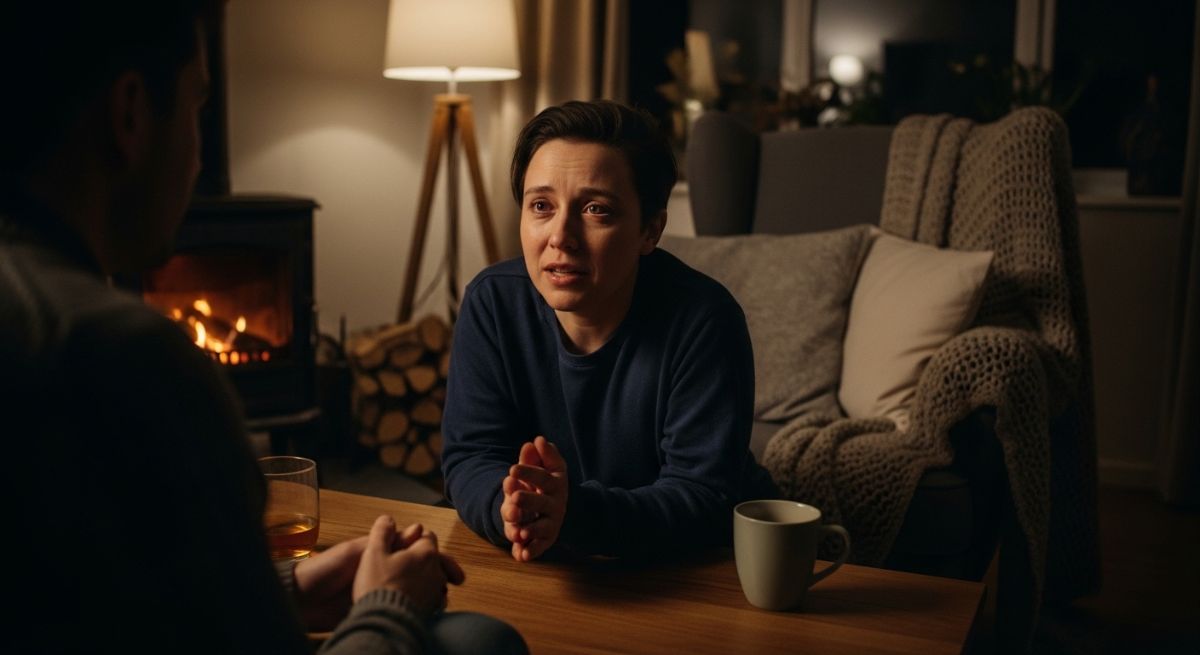 Vulnerable conversation between partners