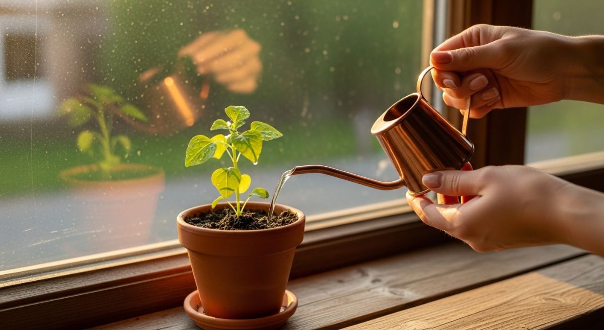 Hands sharing a meal around a wooden table