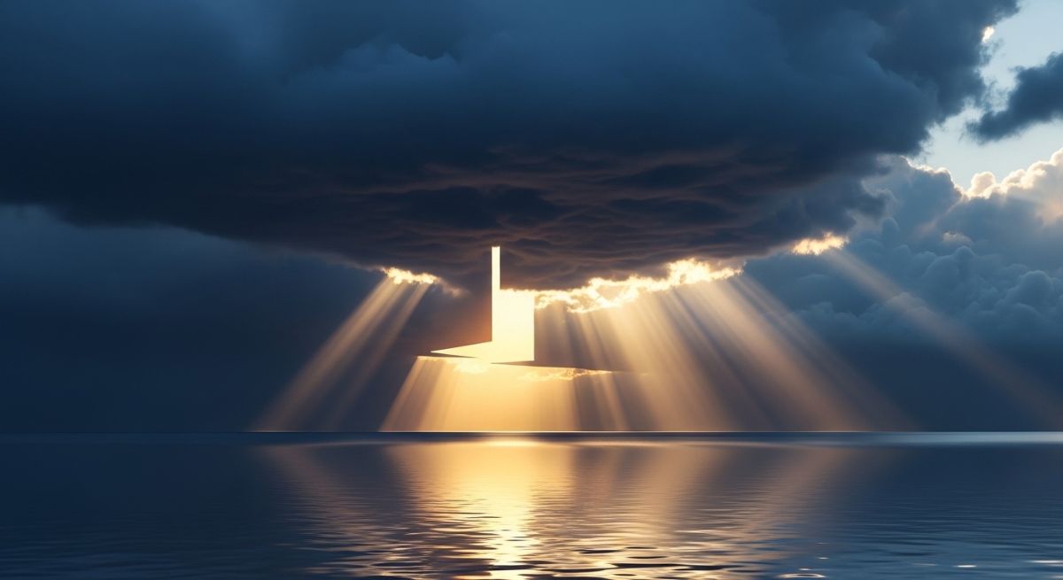 A family walking together on a path into the distance